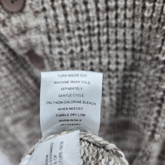 Method Gray Pullover Button Cotton/Acrylic Sweater XXL - Picture 11 of 11